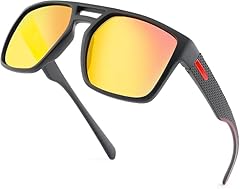 F07-sports Sunglasses-black Frame/Orange Lens