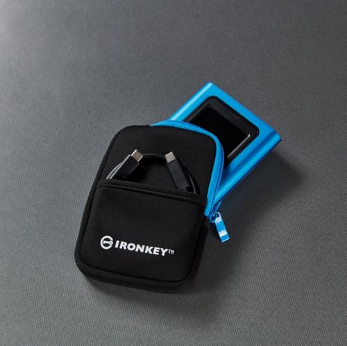 IronKey Vault Privacy 80 - Dischi SSD - Con certificazione FIPS 197 e crittografia XTS-AES a 256 bit- 250MB/s in lettura, 250MB/s in scrittura - IKVP80ES/960G - Hdd - Immagine 3