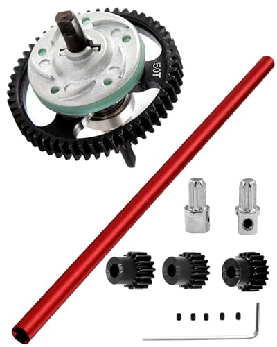 Différentiel métallique 50T avec pignons renforcés pour Slash 4X4 1/10