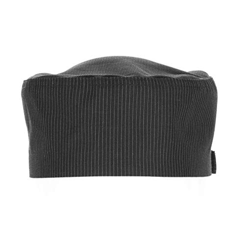 Chef Works Unisex Cool Vent Chef Beanie, Pinstripe, Small/Medium