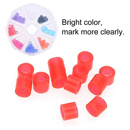 Dental Code Rings,160Pcs Universal Dental Code Rings Dental Instrument Color Code Rings For Color Code Rings Hospital Orthodontic Code Ring #TOP6
