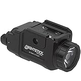 Nighstick Xtreme Lumens Metal Compact Weapon-Mounted Light with Strobe, Black, One Size