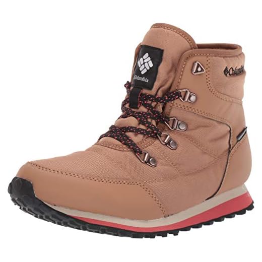 Columbia WHEATLEIGH, Botas de Nieve de caña Baja para Mujer, Beige (Elk, Daredevil), 36 EU