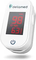 Oxímetro Digital Led de Dedo Portátil Dellamed