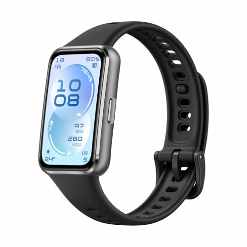 La mejor selección de pila para smartwatch más recomendados. 47 HUAWEI Band 11 Smartwatch Caja de Aleación de Aluminio, Gran Pantalla de 1.62', Nuevo Monitoreo de Sueño, Bienestar Emocional, Negro