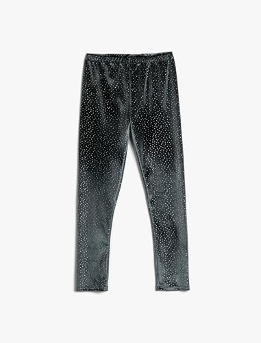 Leggings fille taille élastique anti-irritation en velours Koton