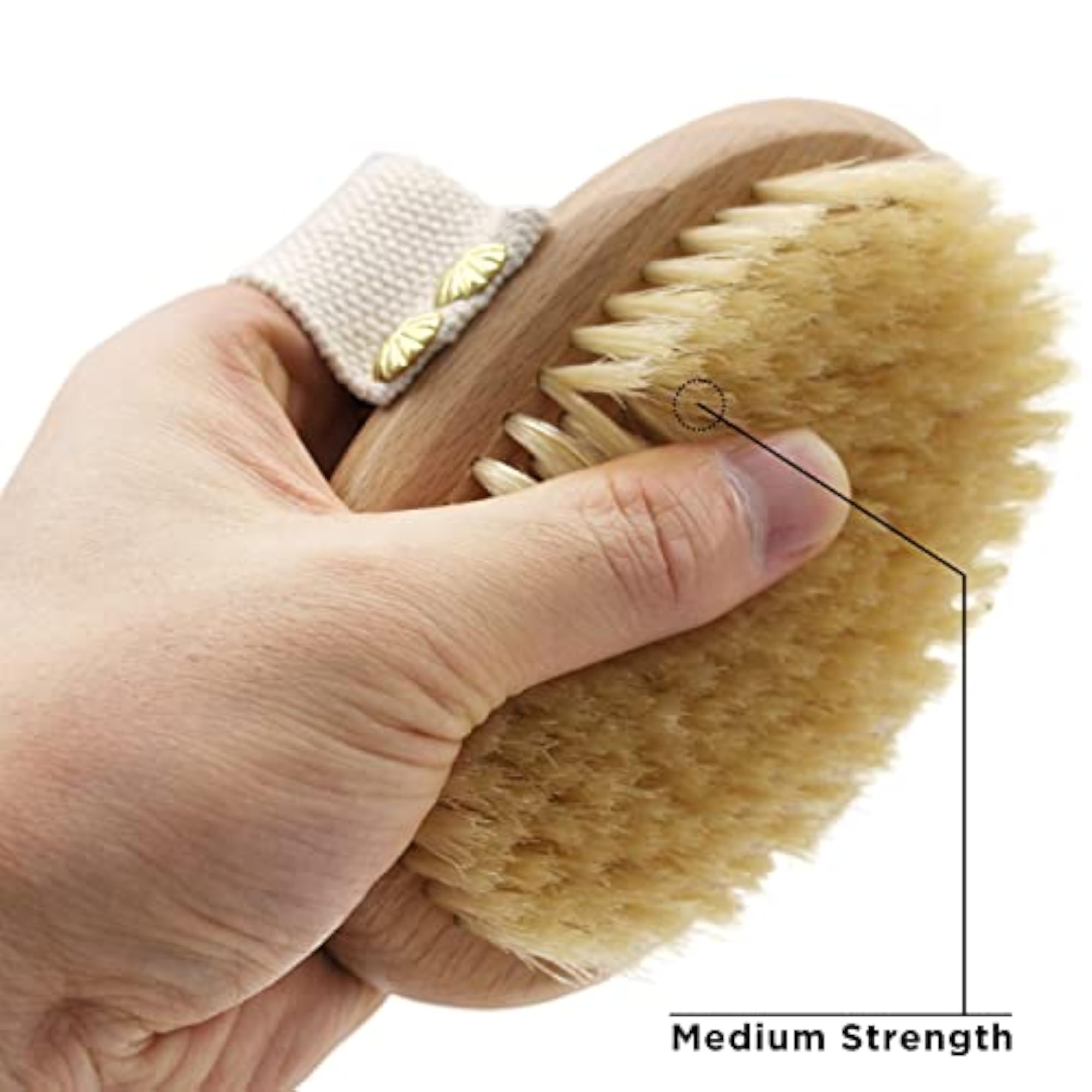 Dry Brushing Body Brush for Cellulite Massage