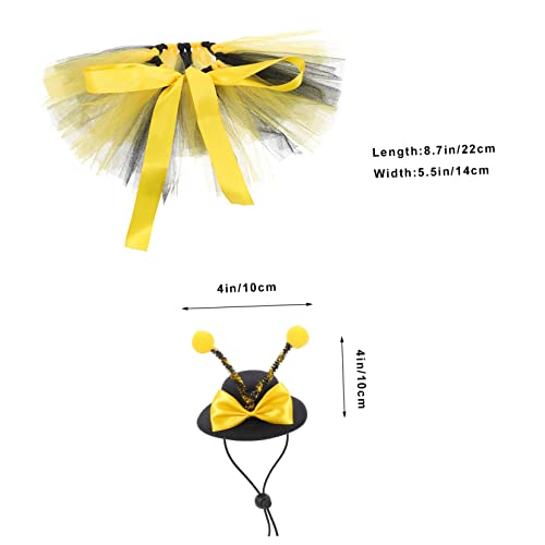 Disfraz Abeja para Perro Pequeño Conjunto de Halloween miniatura 2