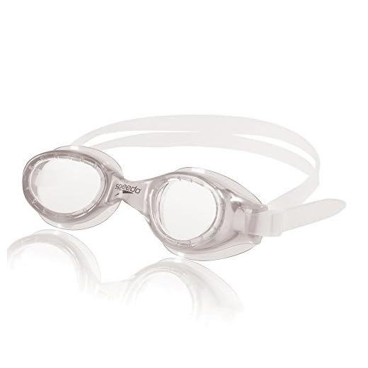 Speedo Unisex-Adult Swim Goggles Hydrospex Classic Clear, One Size