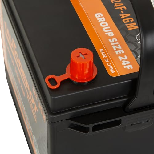 Image of BCI Group 24F Car Battery, 12V 70Ah Automotive Battery Premium Maintenance Free AGM Batteries, 710CCA, 120RC, 36 Months Warranty