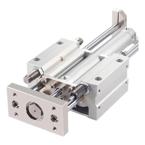 Vérin pneumatique MGGMB20-75 tige de guidage double effet course réglable