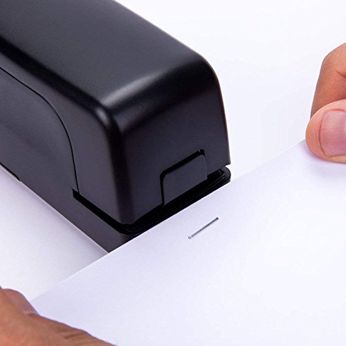 CNASA Heavy Duty Electric Stapler, Portable Full Strip Staple Capacity 20 Sheets Jam-Free for Office,Professional,Classroom School and Home Use,Black Battery Operated or AC Adapter（Included） - Thumbnail 6
