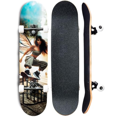 Skate Semi Profissional Montado Completo 7.5 Modelos (fadaa)