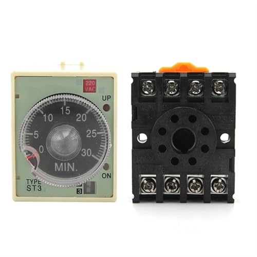 Relais de retard de mise sous tension ST3P protection surtension AC 380V