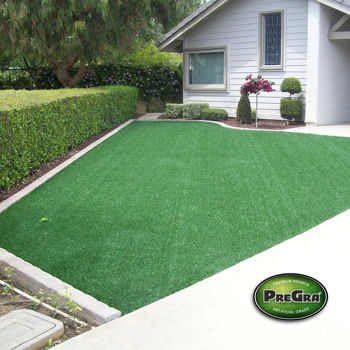 PreGra 15 Square Feet Synthetic Artificial Turf Grass Carpet Backyard Landscaping Decorations Touch of Green