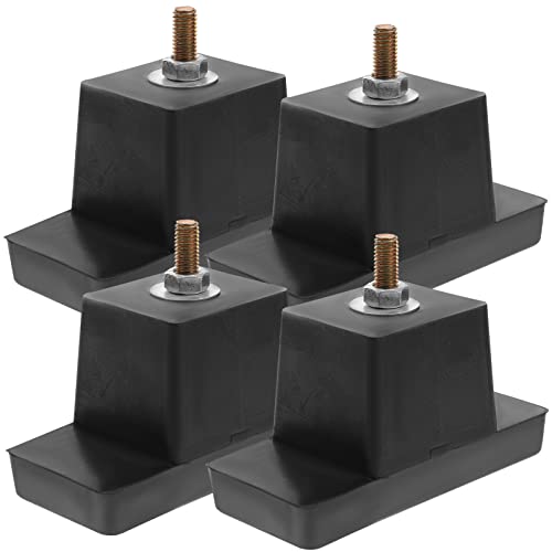 TEHAUX 4 Uds Soportes De Aire De Ca De Montaje Antivibración Externo Almohadillas Acondicionadoras De Goma A Prueba De Golpes Cover