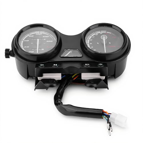 Motorradtacho für YBR 125 - 12V DC, blendfrei & langlebig, in robustem Gehäuse, zuverlässiger Tachometer für Ihre YBR 125, idealer Fahrtbegleiter