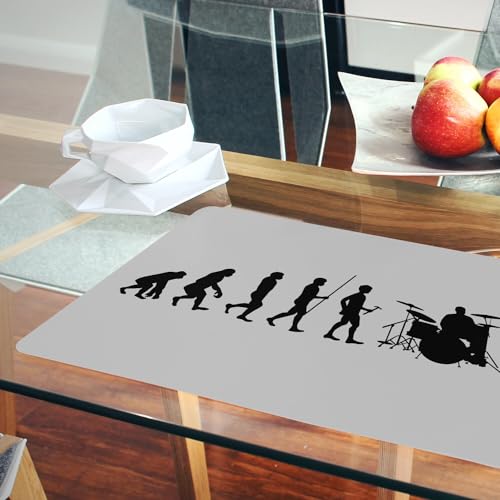 Set de table dessous en liège grand format pour musicien - 6