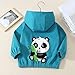 Kawaii with Hood Cardigan Casual Hoodies for Children Boy Girl Fall Winter Long Sleeve Cat Graphic Jackets Outfits Kid 2026 Clothing Fashion 1 Year