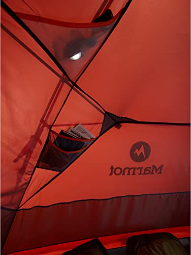 Marmot Catalyst 2P/3P, Lightweight 2/3-Person Trekking Tent, Waterproof Backpacking Tent For Camping And Hiking, Red Sun/Cascade Blue, One #TOP5