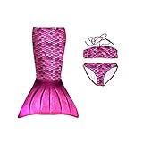 venta de cola de sirena para bebes Envío a todo el mundo Conjunto Infantil Sirena Kuaki 3 Pcs Rosa 4-5 años