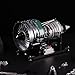 TECHING Jet Engine Model Kit Twin-Spool turbofan Engine Model kit That Works Metal Assembly 1/10 Electric Aircraft Engine Jet Engine Model Craft Gift for Adult - 1000+PCS DM119