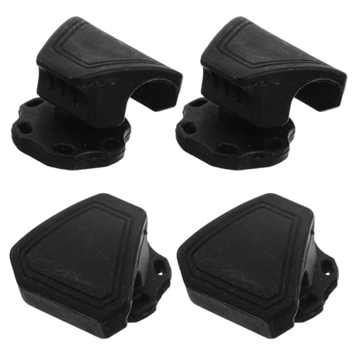 KICHOUSE 4sätze Teiliges Fußballhelm Visier Clips Und Schrauben Kit Sichere Befestigung Und Stabilität Für Footballspieler Schwarz Einfache Installation Und Anpassung