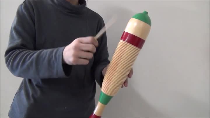 Amazon | キクタニ ウッドギロ 魚型 バチ付 全長 410mm GR-4200 | ギロ 