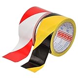 【Hochwertiges Material】 Diese Gefahrenwarnbänder bestehen aus hochwertigem PVC, das reiß- und abriebfest ist. Außerdem ist es wasserdicht, dick und langlebig. Außerdem sind sie beständig gegen Verblassen und UV-Schäden.