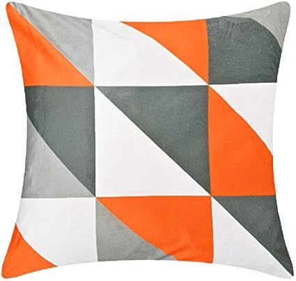 red patterned cushion covers