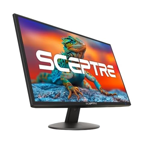 Sceptre 22 inch 75Hz 1080P LED Monitor 99% sRGB HDMI X2 VGA Build-In Speakers Cover