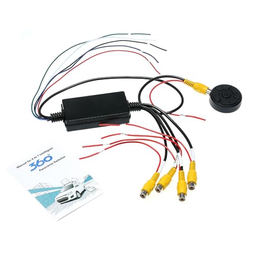 Convertitore adattatore per telecamera di retromarcia per da auto adatto per nuovi conducenti e famiglie in cerca di parcheggio migliorato per assistenza al conducente