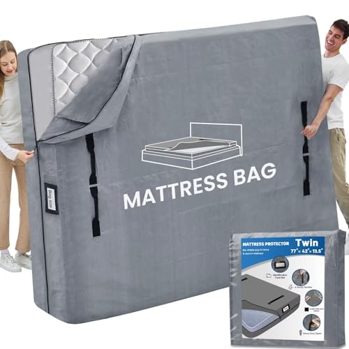 Mattress Bags for Moving and Storage, BETU Twin Mattress...
