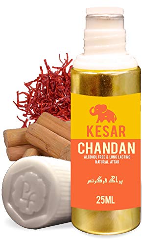 Image of Parag Fragrances Natural Kesar Chandan 25ml Attar Perfume (Alcohol Free and Long Lasting) Kannauj Distilled Attar