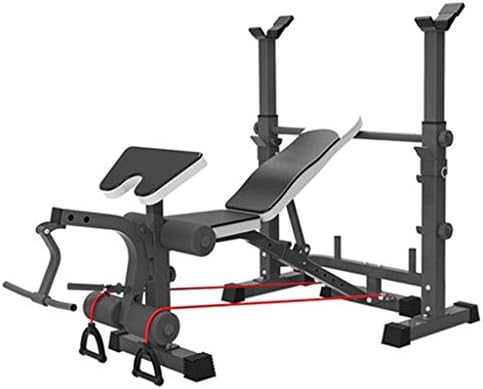 TOE Height Adjustable Benches Folding Dumbbell Stool Abdominal Muscle Board Sit-up Board Indoor Home Gym