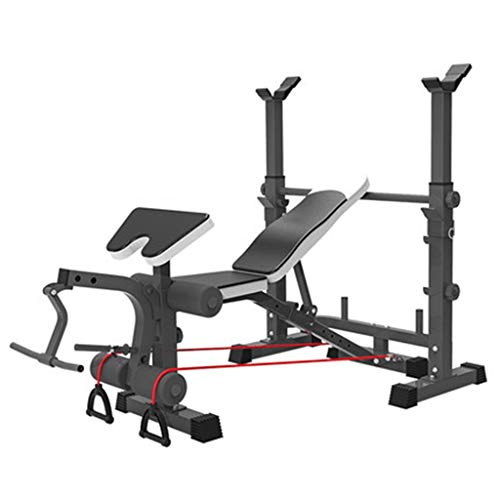 Toe Height Adjustable Benches Folding Dumbbell Stool Abdominal Muscle Board Sit-Up Board Indoor Home Gym #TOP17