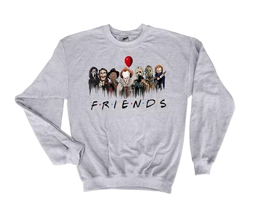 Halloween Friends Movie Sweatshirt, Movie Sweatshirt, Scary Halloween Sweatshirt, Horror Friend Shirt, Halloween Vibes Sweatshirt, Retro Halloween Sweatshirt