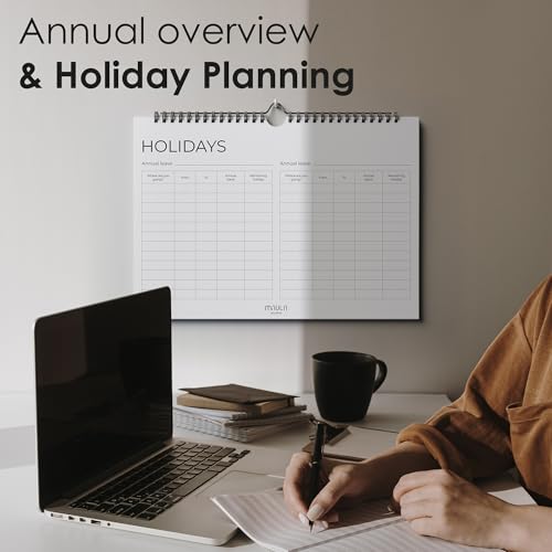 2026 Calendar UK – Family Planner Calendar 2026-12 Months to View Calendar (January – December) – Large DIN A4 Monthly Wall Calendar UK - Easy & Efficient Family Organisation at Home - Image 2