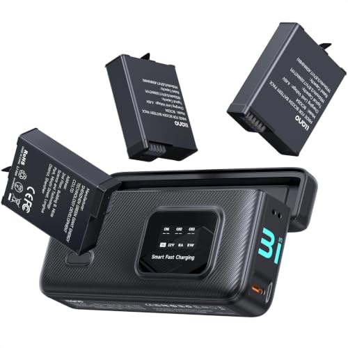 llano AC3 30W PD Charger Case + 3x1950mAh