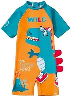 KRESHU Baby Kids One Piece Swimwear Sun Protection Quick Swimming Suit Design Toddler Summer Bathing Suit for Girls Baby B... Price In India