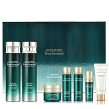 ISA KNOX AGE FOCUS PRIME DOUBLE EFFECT SKINCARE 417 ml / 14.10 Fl Oz - Korean Skincare, Lightweight but Nourishing by LG BEAUTY. Toner, Emulsion Lotion, Serum, Cream, Cleansing Foam.
