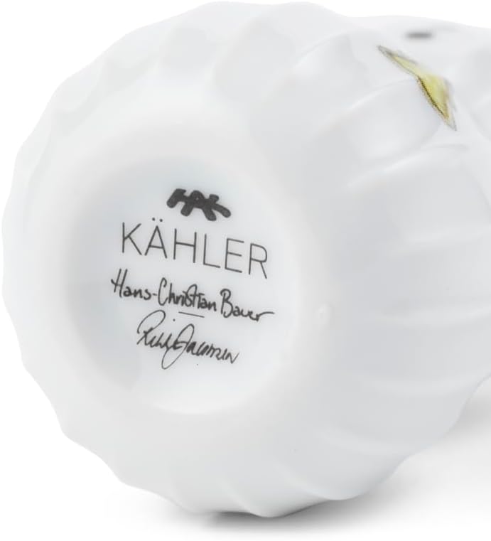 HAK KÄHLER Kahler Hammershoi Christmas Snowboy Figurine, White, 3.5" H, Designed by Hans-Christian Bauer & Rikke Jacobsen, Gift Box Included