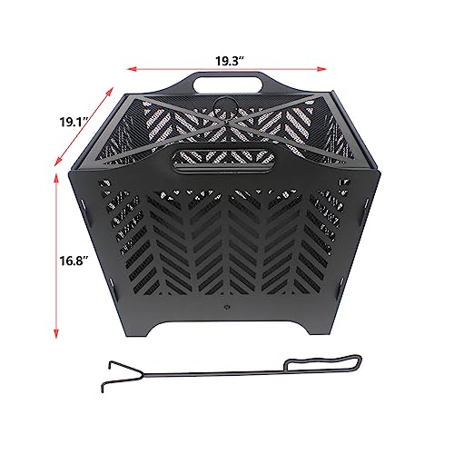 Outvue ABCDEFG 20 Inch Fire Pits For Outside thumb #6