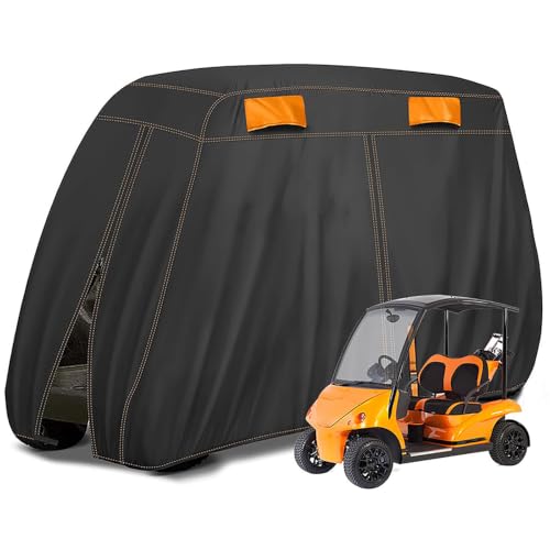Lxticvv Heavy Duty Golf Cart Cover For Teko Ev Trophy 4