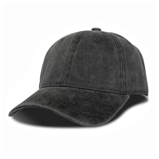 ATSNOSH Cappellino da baseball per uomo e donna, estate unisex vintage cotone anti-sole berretto da baseball regolabile cappellini sportivi Sunhat cappello, cappello da golf, Nero , Taglia unica 11 ATSNOSH Cappellino da baseball per uomo e donna, estate unisex vintage cotone anti-sole berretto da baseball regolabile cappellini sportivi Sunhat cappello, cappello da golf, Nero , Taglia unica