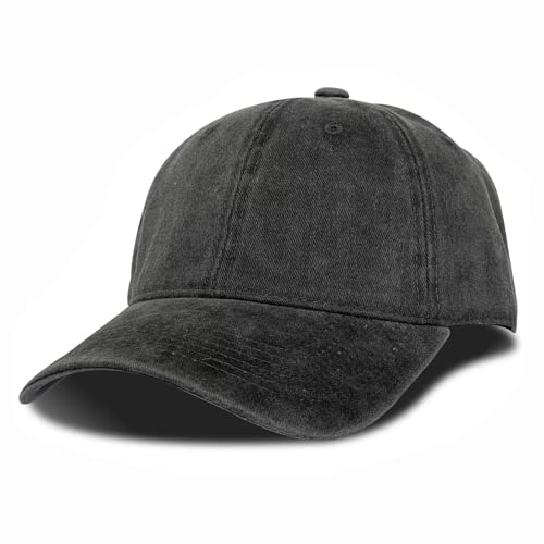 ATSNOSH Casquette de Baseball pour Homme et Femme, été Unisexe Vintage Coton Anti-Soleil Baseball Cap, Réglable Casquettes Sport Sunhat Chapeau, Golf Hat...
