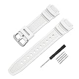 時計ベルト 純正バンド互換品 防水ストラップ カシオ AE-1000w AE-1200w AQ-S810W SGW-400H SGW-300H MRW-200H W-735Hに適合する