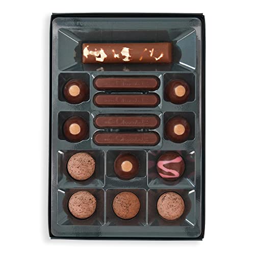 Hotel Chocolat Unbelievably Vegan H-Box - 14 Cacao-Rich Chocolates, 145g - Suitable For Vegetarians & Vegans - Gifts For Birthday, Thank You, Congratulations, Anniversary - 2