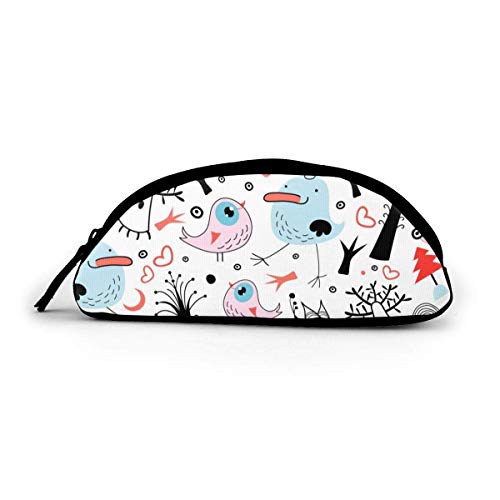 Preisvergleich Produktbild Federmäppchen mit farbigem Baum, wachsender Wolf, Fantasie, Federmäppchen, Reißverschluss, kleine Make-up-Tasche, Studenten, Schreibwaren, Bürobedarf für Teenager, Jungen und Mädchen