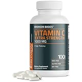 Bronson Vitamin C 1000mg Extra Strength, Supports a Healthy Immune System, High Potency, Non-GMO, 100 Vegetarian Tablets